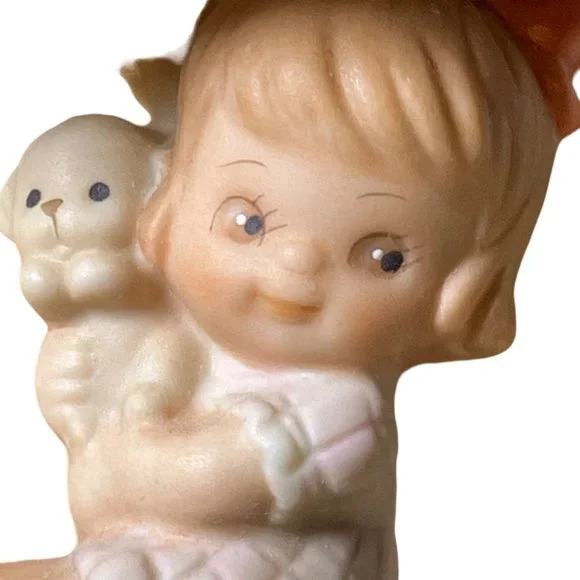 Enesco Memories of Yesterday "Wish I could Fly to You" Ornament 1993 - Picture 2 of 8